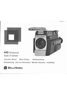 Bell and Howell Filmosound 8 Series manual. Camera Instructions.